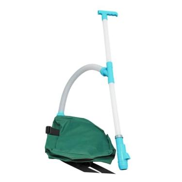 Imagem de Fenteer Espalhador de adubo, dispensador de adubo, pulverizador de adubo, ferramenta de semeadura de jardim, aplicadores de esterco agrícola para milho, PVC