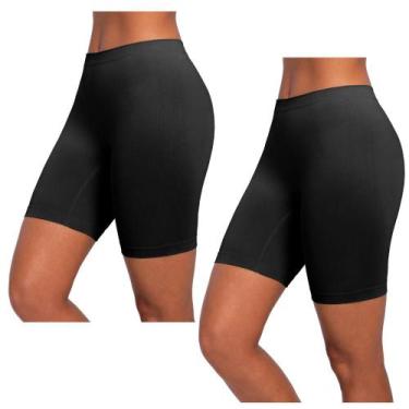 Imagem de Kit 2 Calcinha Básica Boxer Shorts Lupo Loba Sem Costura Oferta Segund