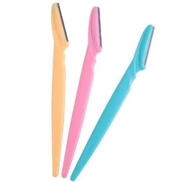 Imagem de Kit 3 Navalha Para Sobrancelha Colorido Corpo - Bc Bora Colega Shop