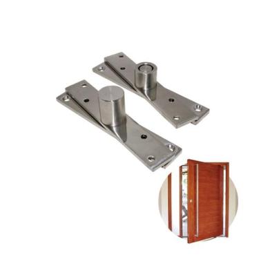Imagem de Pivô Aço Inox 304 Com Rolamento Para Porta de Passagem Até 350 Kg - So