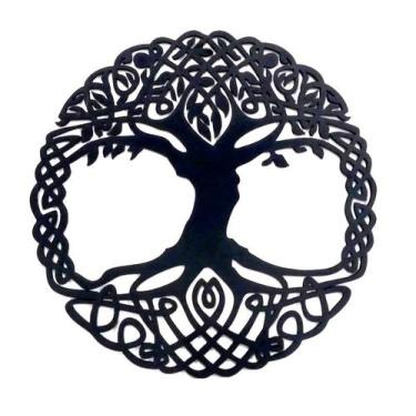 Imagem de MANDALA YGGDRASIL ARVORE DA VIDA VIKING CELTA WICCA - GEOMETRIA SAGRAD