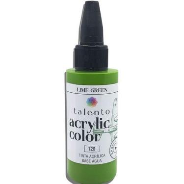 Imagem de Tinta Acrylic Modelismo 30ml 0120-lime Green - TALENTO