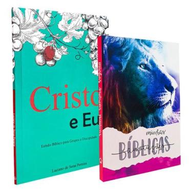 Imagem de Kit 2 Livros  Cristo e Eu - Discipulado + Minhas Anotações Bíblicas - 