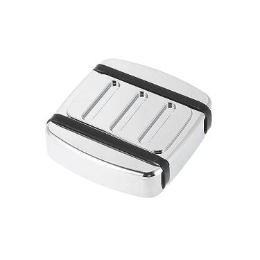 Imagem de Motoforti Capa de pedal de freio grande para Harley Davidson Dyna XG XG500 XG750 F750 Street 500 750 FX Softail prateado