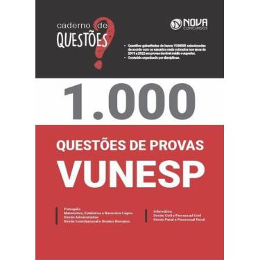 Imagem de Livro 1.000 Questões Gabaritadas da Vunesp - Nova Concursos
