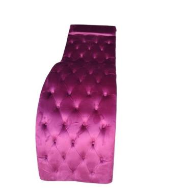 Imagem de Maca Estética Joe 60X180 cm Veludo Rosa Pink Facial Cílios E Sobrancel