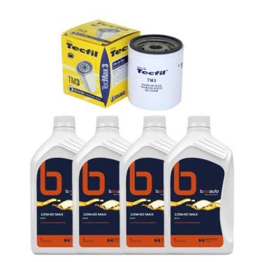 Imagem de Kit Troca Óleo Stilo Mpi 1.8 16V L4 (2001-2007) 10W40 - BPROAUTO
