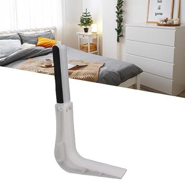 Imagem de EIMSOAH Levantador de colchão, ferramenta de elevação de colchão, levantador de colchão de plástico dobrável com alavanca portátil, ferramenta de fabricação de cama, para trocar lençóis, dobrar