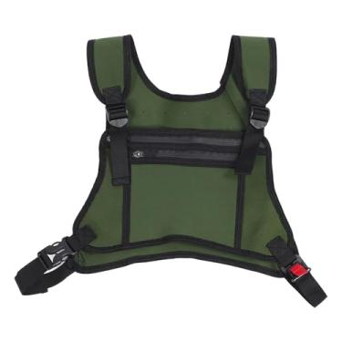 Imagem de Mochila Esportiva Multifuncional para Peito, Bolsa de Peito Resistente à água, Bolsa de Ombro Com Alças Ajustáveis, Armazenamento Extra para Caminhadas, Exercícios de Ginástica