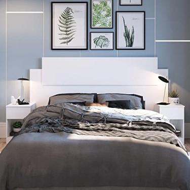 Imagem de Cabeceira para Cama de Casal CA20 - Branco