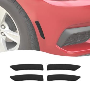 Imagem de Hoolcar Luzes de Marcador Lateral Blackout Acabamento da Tampa Lateral Frontal Traseira Compatível com Ford Mustang 2024-2025, Preto Fumado, Acessórios Externos