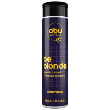 Imagem de Shampoo matizador be blonde abu cosméticos 300ml