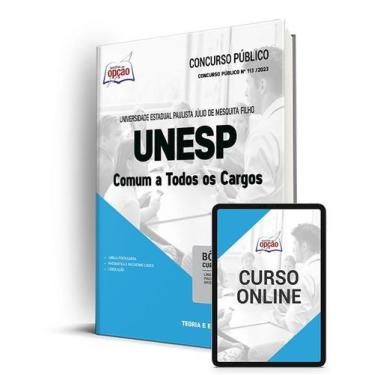 Imagem de Apostila UNESP - Comum a Todos os Cargos - Apostilas Opção