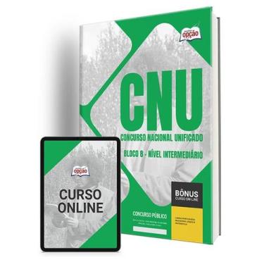 Imagem de Apostila CNU 2024 - Bloco 8 - Nível Intermediário - Apostilas Opção