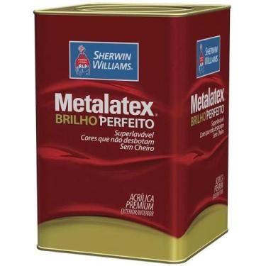 Imagem de Tinta Acrilica Brilho Premium Metalatex Super Lavável 18L - SHERWIN WI