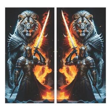 Imagem de Adesivo Personalizado Para Coluna Porta Carro Decorativo 002 - Resitan