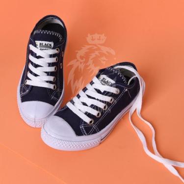 Imagem de Tênis Infantil Sapatilha Menino e Menina Black Jhons Botinha Escolar M