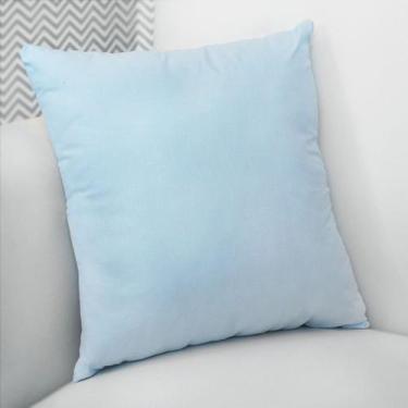 Imagem de Almofada Decorativa com Refil - NoBrand, Azul Claro