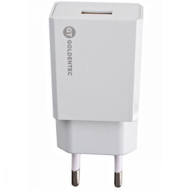 Imagem de Carregador De Parede Goldentec 1 Usb Branco