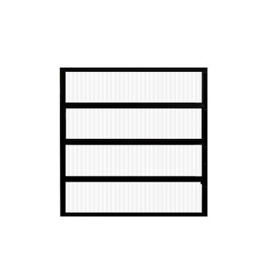 Imagem de Vitro Basculante Alumínio Preto 80 (a) X 60 (l) - Hale