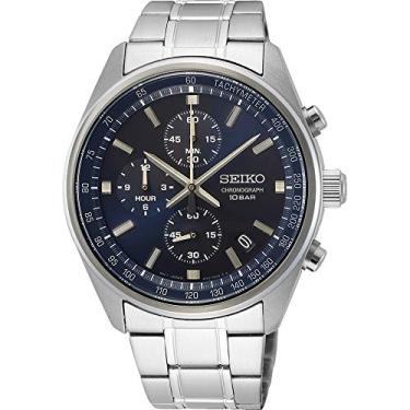 Imagem de Relógio Masculino Seiko Chronograph Quartz Blue Dial SSB377
