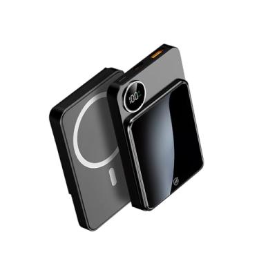 Imagem de Gshield Carregador Portátil Wireless 10.000 mAh, Power Bank 18W Carregamento Rápido compatível com Magsafe, Magnético por Indução, TankSafe