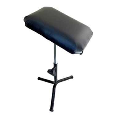 Imagem de Suporte tripé com regulagem de altura para manicure e pedicure (Preto)