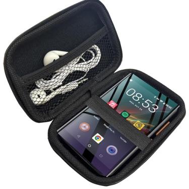 Imagem de Capa compatível com PECSU MP3 Player, Lamshaw durável, capa protetora à prova de choque e leve, compatível com PECSU G5 12.7 cm MP3 Player (preto, para G5 12.7 cm mp3)