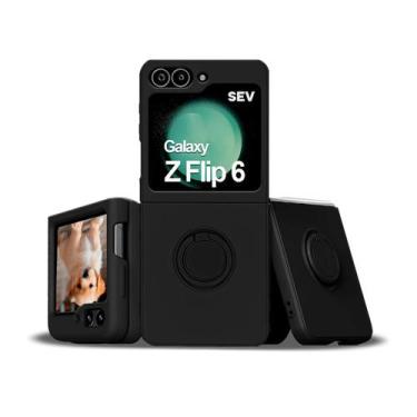 Imagem de Capa Slim Acrílico Aveludado Luxo Para Galaxy Z Flip 5 - Capinha Supor