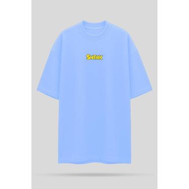 Imagem de Camiseta Oversized Shatark Toy Story - Azul Claro-Masculino