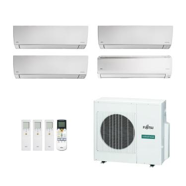 Imagem de Ar-Condicionado Multi Split Inverter Fujitsu 27.000 (2x Evap HW 9.000 + 1x Evap HW 12.000 + 1x Evap HW 18.000) Quente/Frio 220V