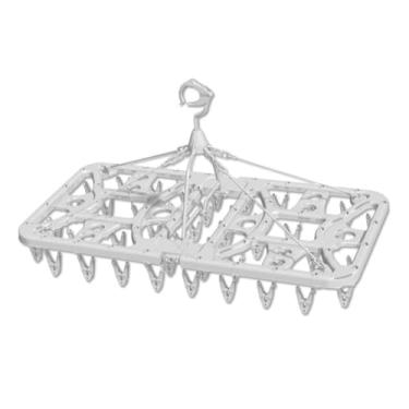 Imagem de Varal Roupa Intima, Varal Calcinha, 48 Prendedores, Dobrável Resistente Grande, 30 X 38 X 76cm