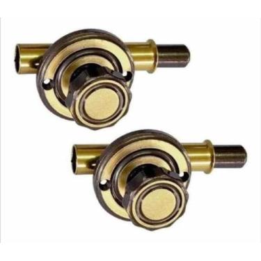 Imagem de 2 Fecho Batom Lo E 1 Fechadura Para Porta De Correr - comercialoliveir