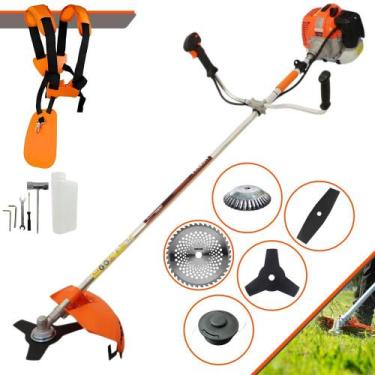 Imagem de Roçadeira Profissional Completa Vulcan VR620H 62cc 3HP Máquina de Cort