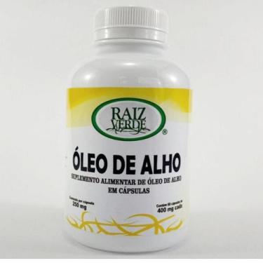 Imagem de Óleo de Alho 250mg 60caps - Raiz Verde