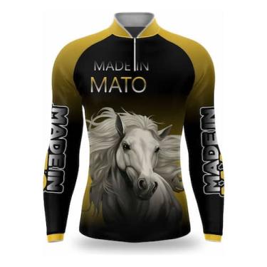 Imagem de Camisa Cavalo Cavalgada Agro Country Proteção Solar Uv50+ - Cavalo Agr