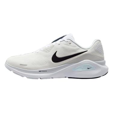 Imagem de Nike Tênis masculino Structure 26, Branco/Preto/Platina pura, 44