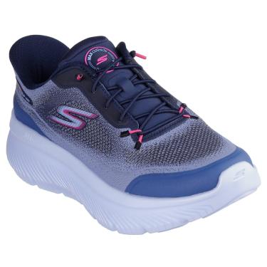 Imagem de Tênis de Caminhada Feminino Skechers MAX CUSHIONING HYPER, Azul, 34