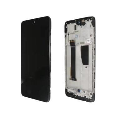Imagem de Para Motorola Moto G84 Display LCD Touch Screen Digitalizador Assembléia XT2347 XT2347-1 XT2347-2 Substituição de tela LCD (com moldura)