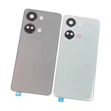 Imagem de Capa de bateria para OnePlus Nord 3 / Ace 2V peças de reposição para 1+ Nord3 Gorilla Glass 5 capa traseira porta traseira capa traseira (verde)