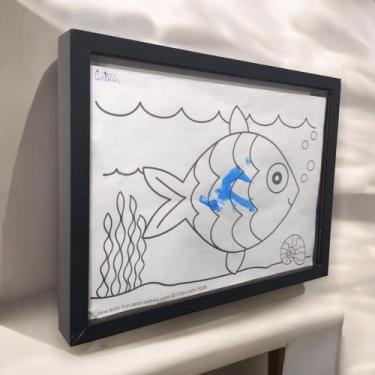 Imagem de Quadro Expositor Infantil A4  Decoração + Ganhe Prateleira 258 - POTTE