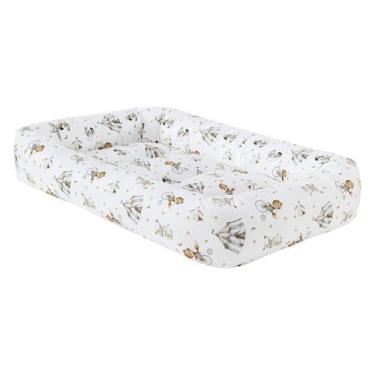 Imagem de Ninho Redutor Para Berço e Carrinho Estampado 100% Algodão - 01 Peça -