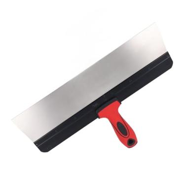 Imagem de Garosa Cortador de Massa de Aço Inoxidável de 14 Polegadas, Cortador de Fita de Drywall à Prova de Ferrugem Com Alça Antiderrapante para Aplicação de Gesso e Pintura de Alisamento