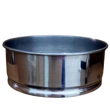 Imagem de Bacia de Escalda de Pés Alumínio – 9,8 Litros, Massagem e Pedicure, SPA Doméstico