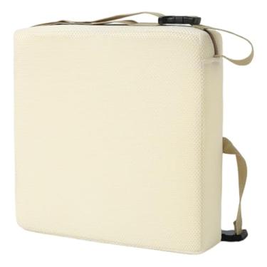 Imagem de Fiocias Almofada Elevatória Infantil, Colchão para Cadeira de Refeição, Altura Ajustável, Respirável, Segura, Fácil de Limpar, Adequada para Casa, Viagens E S, Branco