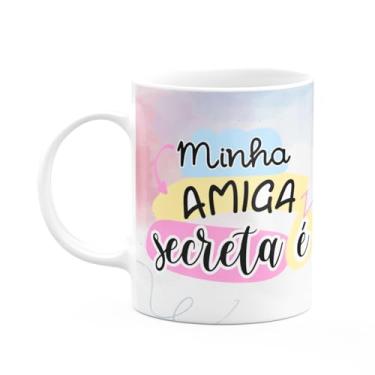 Imagem de JPS INFO, Caneca - Minha amiga secreta é... 325ml - Branca
