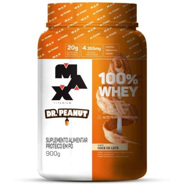 Imagem de 100% Whey Dr. Peanut (900g) - Max Titanium