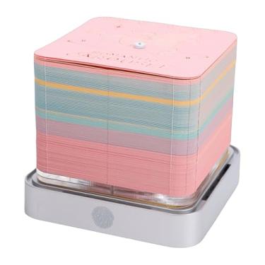 Imagem de Sanpyl Bloco de Notas 3D, Arte de Escultura Em Papel 3D Rasgar Calendário de Mesa 2026, Com Luzes LED e Caixa de Acrílico Transparente, para Escritório Doméstico