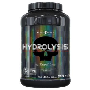 Imagem de HYDROLYSIS (WHEY PROTEIN ISOLADO HIDROLISADO) - 2 LBS/907G - BLACK SKULL-Unissex