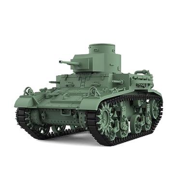 Imagem de MRY-SFW Kit de modelo militar ferroviário escala HO US M2 Tanque leve